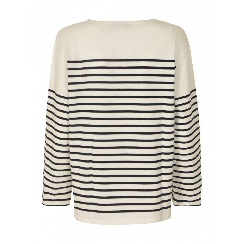 VIS A VIS T Shirt Barchetta Manica Lunga Righe