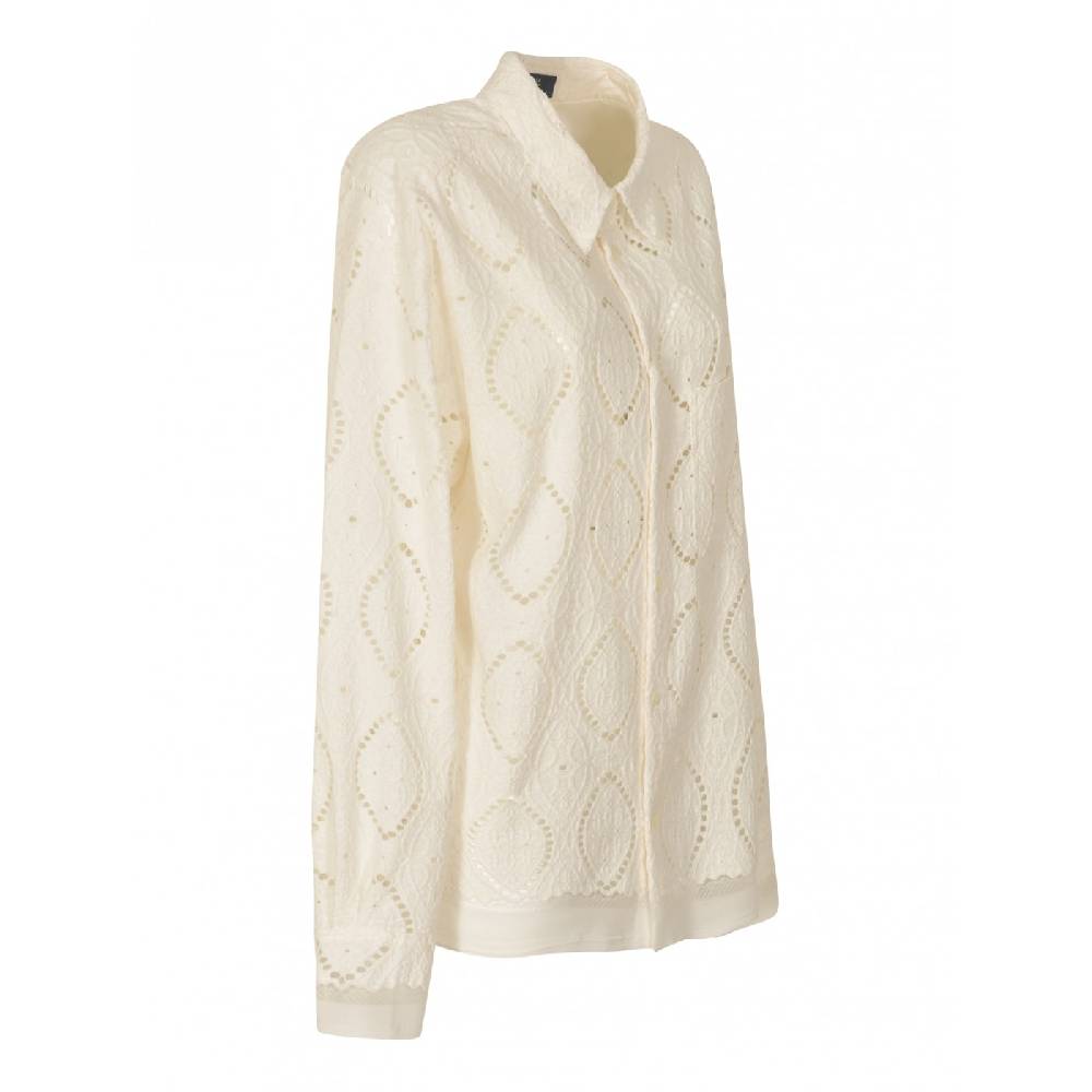 Y'S YOHJI YAMAMOTO Camicia Pizzo Over