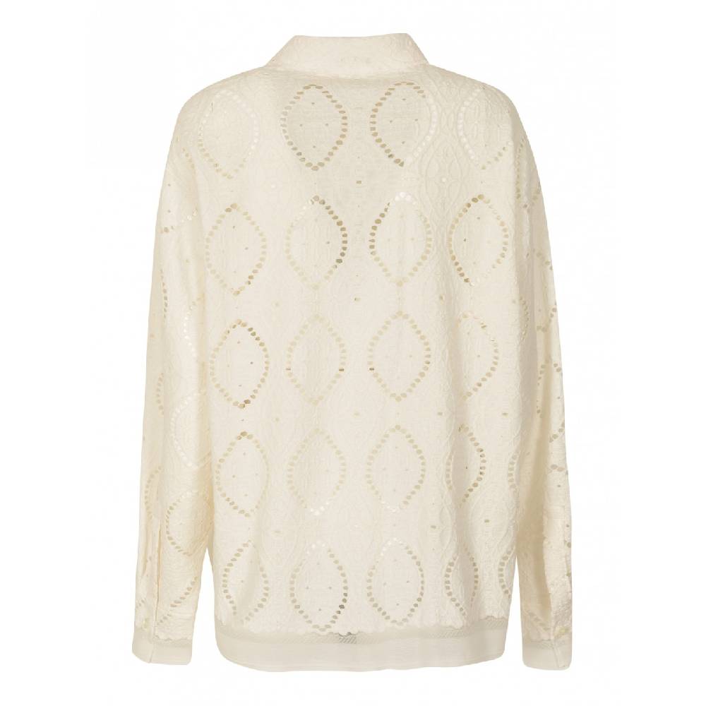 Y'S YOHJI YAMAMOTO Camicia Pizzo Over