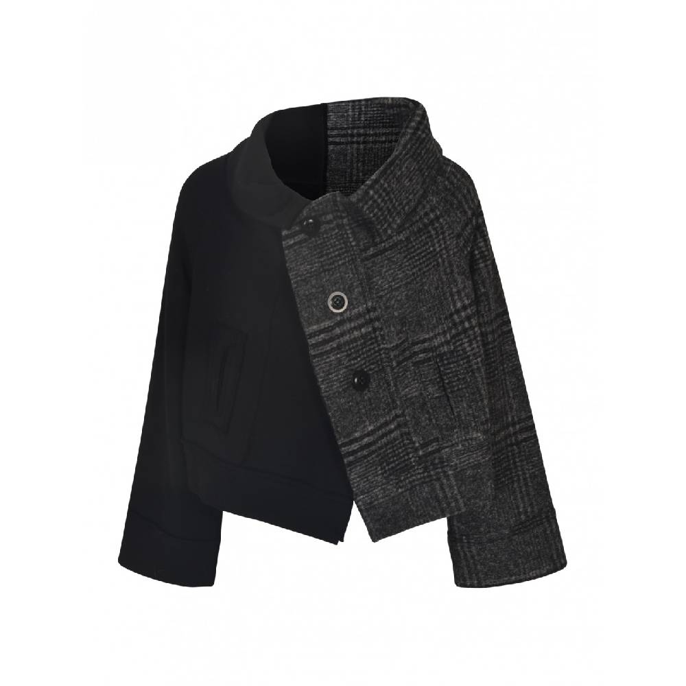 Y'S YOHJI YAMAMOTO Giacca 9 bottoni galles