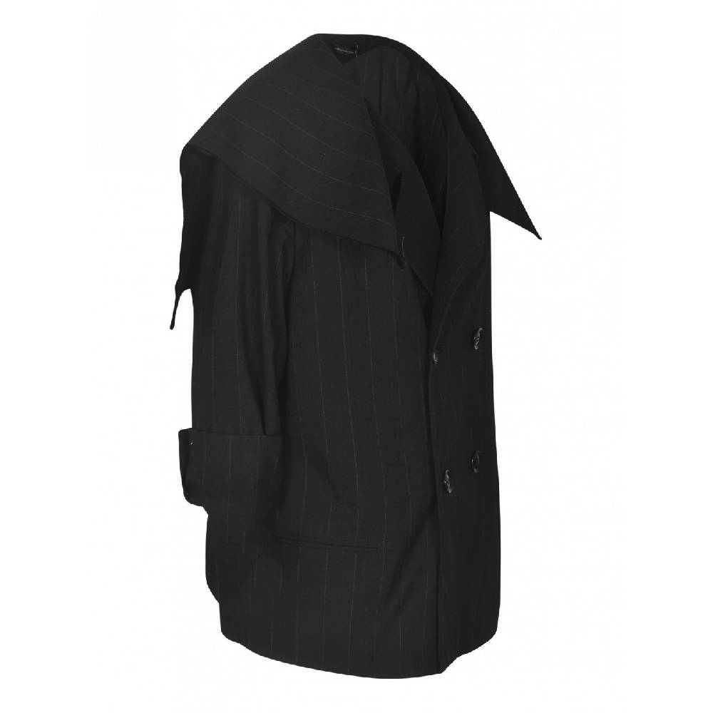 Y'S YOHJI YAMAMOTO Giacca Gessata Doppio Petto