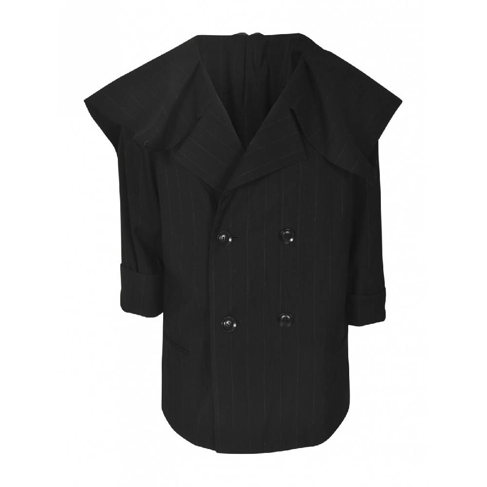 Y'S YOHJI YAMAMOTO Giacca gessata doppio petto