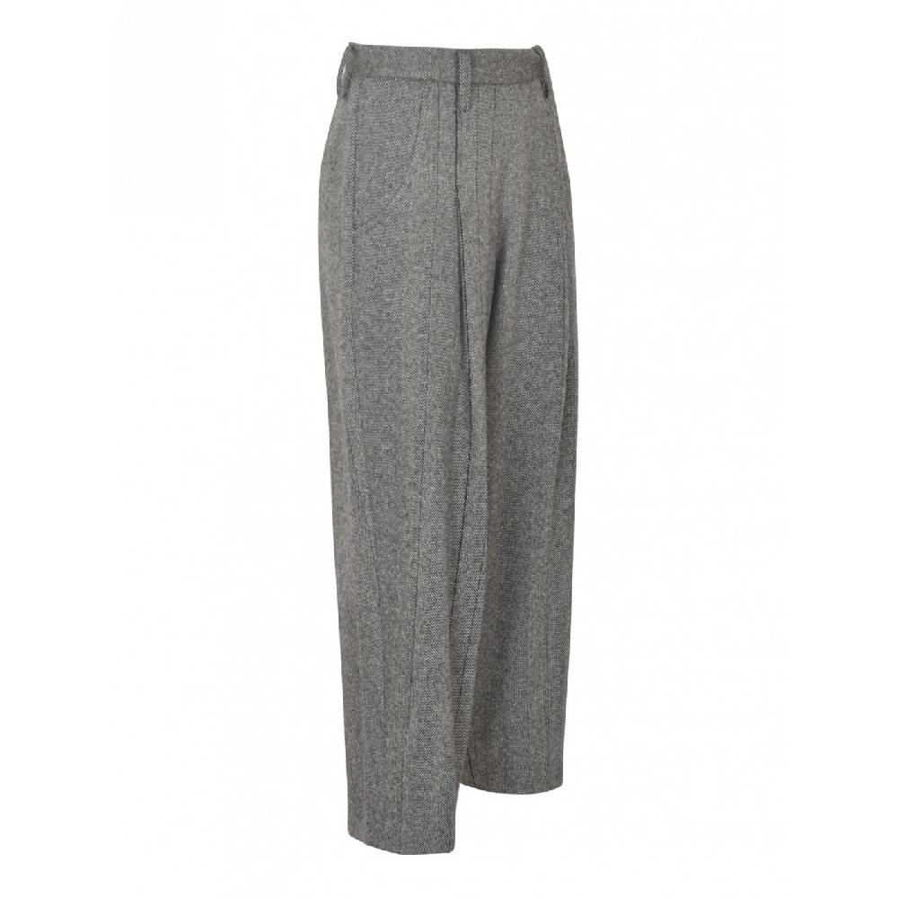 Y'S YOHJI YAMAMOTO Pantalone Con Pence Spigato