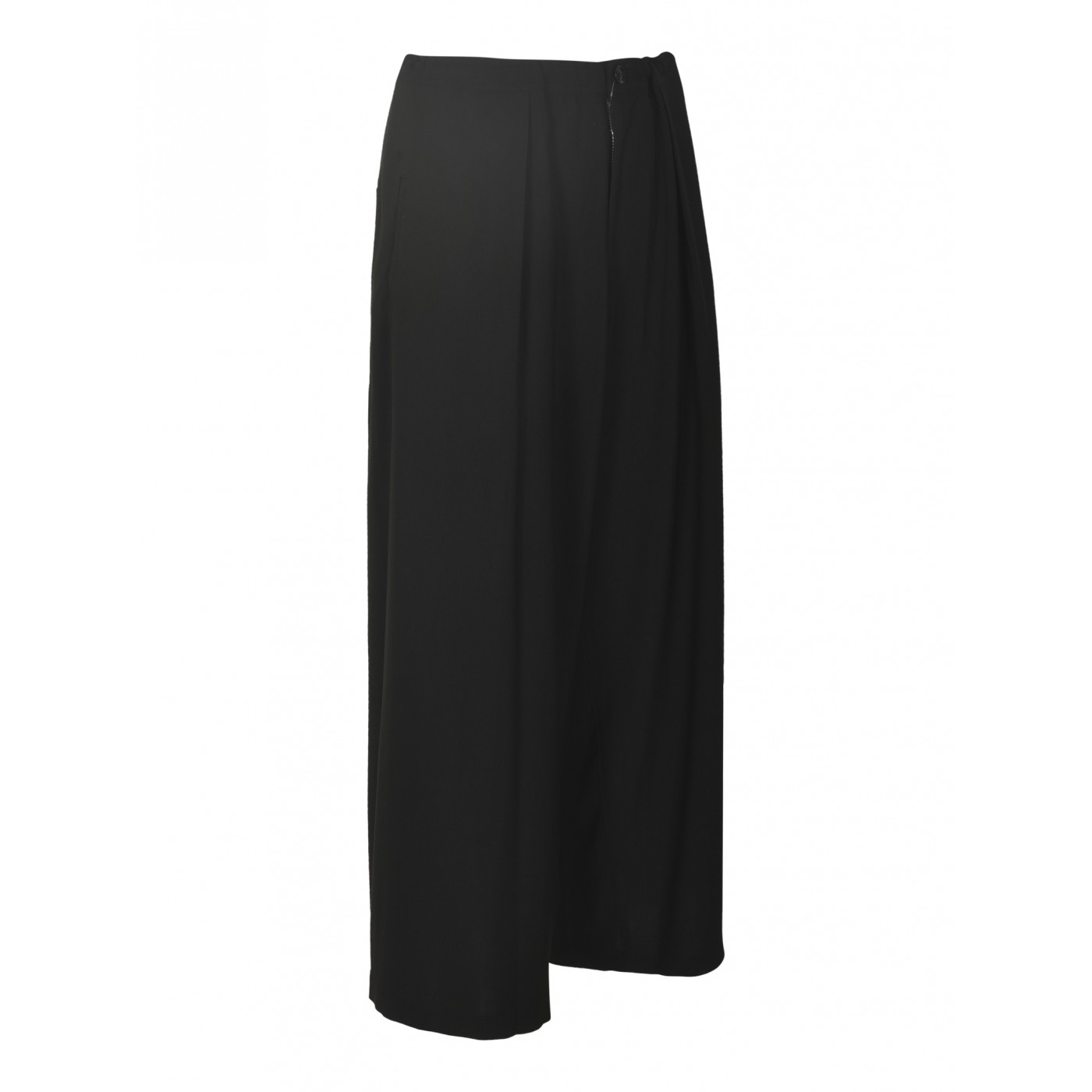 Y'S YOHJI YAMAMOTO Pantaloni Larghi Rayon Cupro