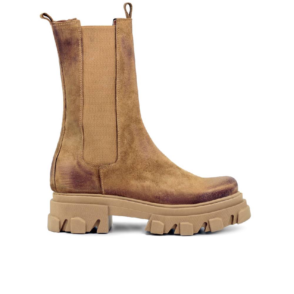 Queen Helena Chelsea Boots Alti - LUNA 29 - Vera Pelle