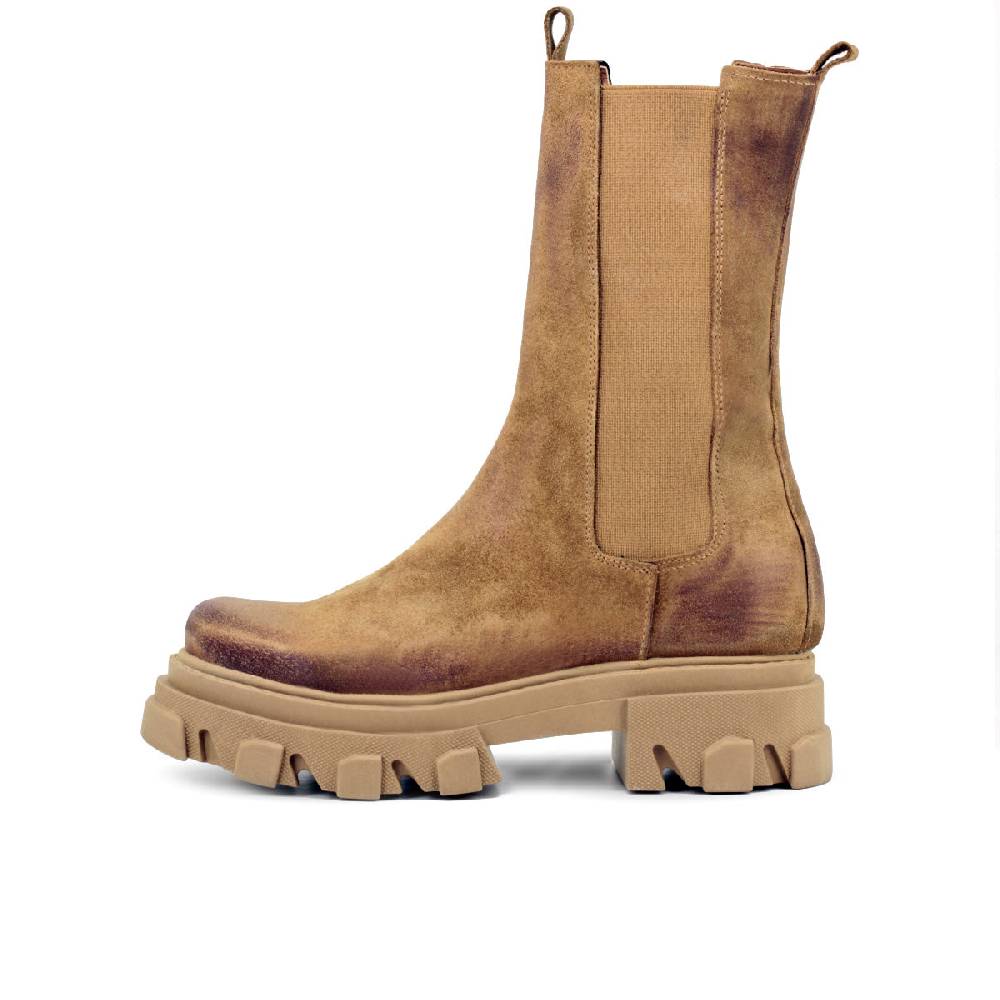 Queen Helena Chelsea Boots Alti - LUNA 29 - Vera Pelle