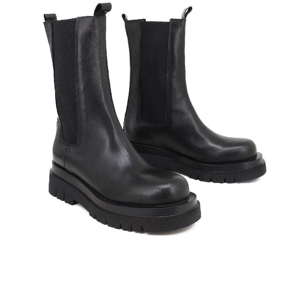 Queen Helena Chelsea Boots - WHITE 290 - Vera Pelle