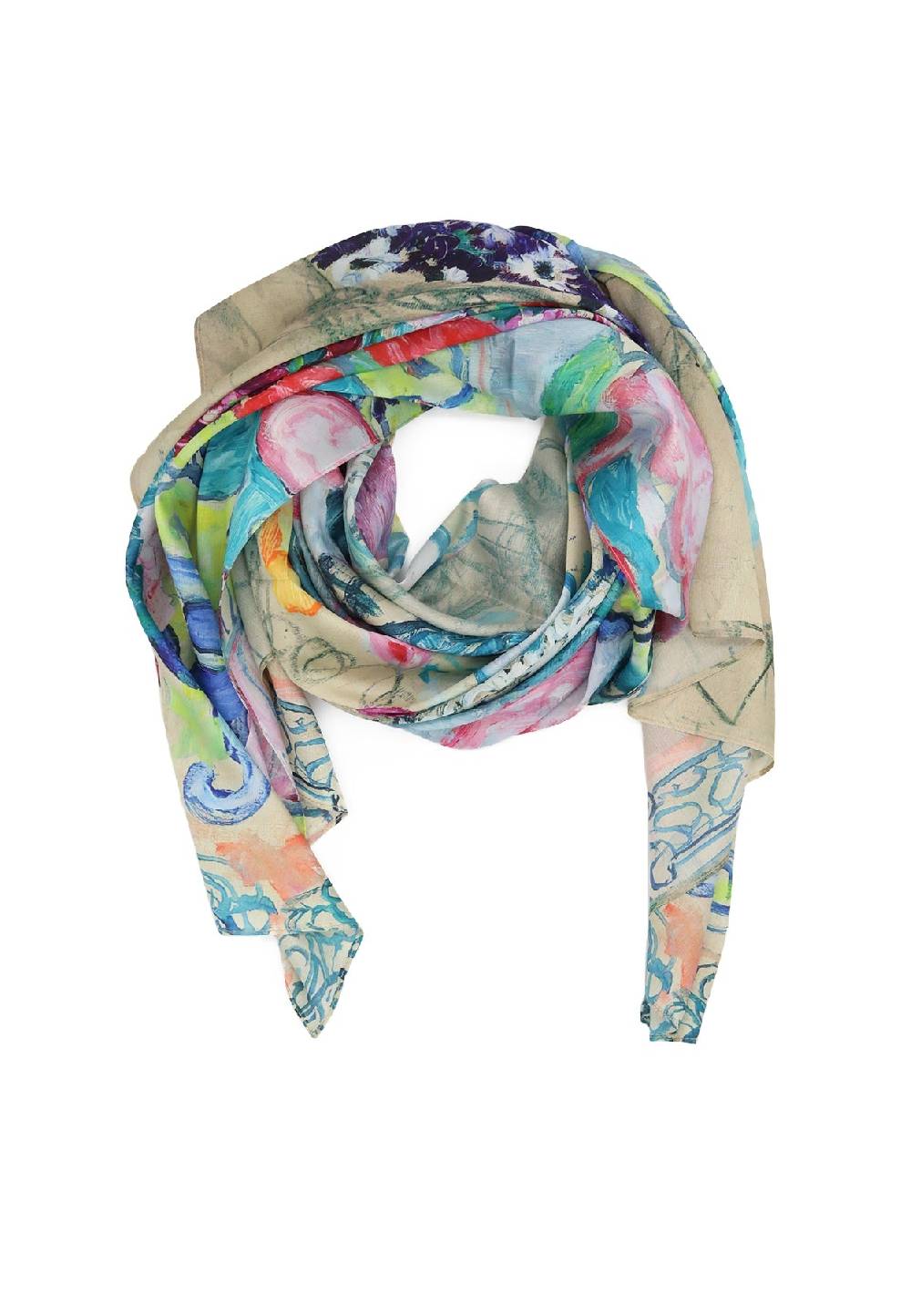 Queen Helena Foulard - Pashmina - SC09