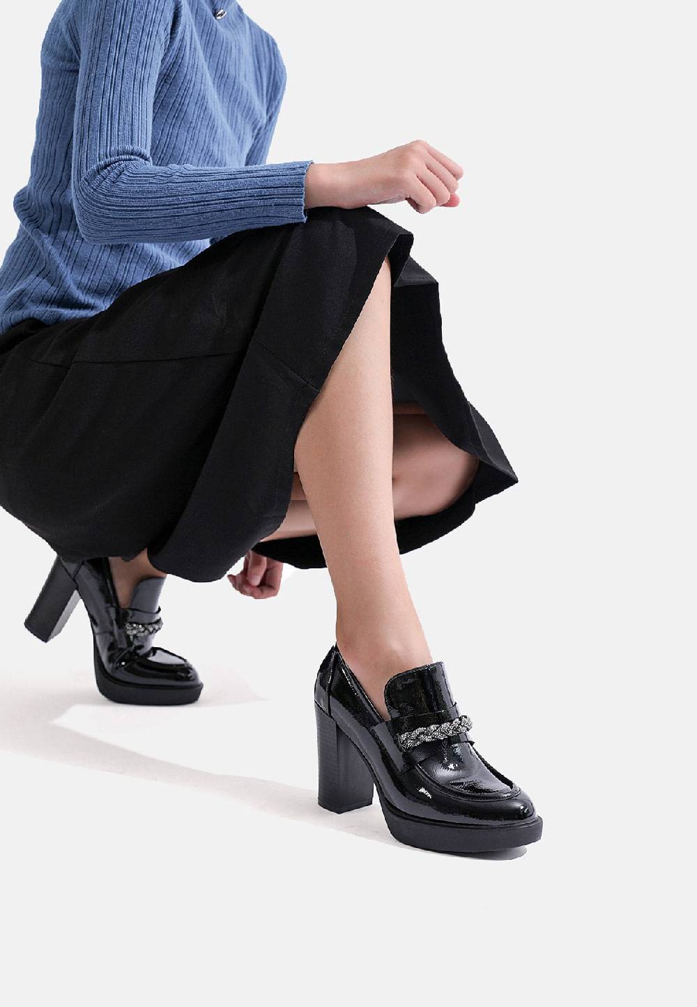 Queen Helena Mocassini con tacco X29-112