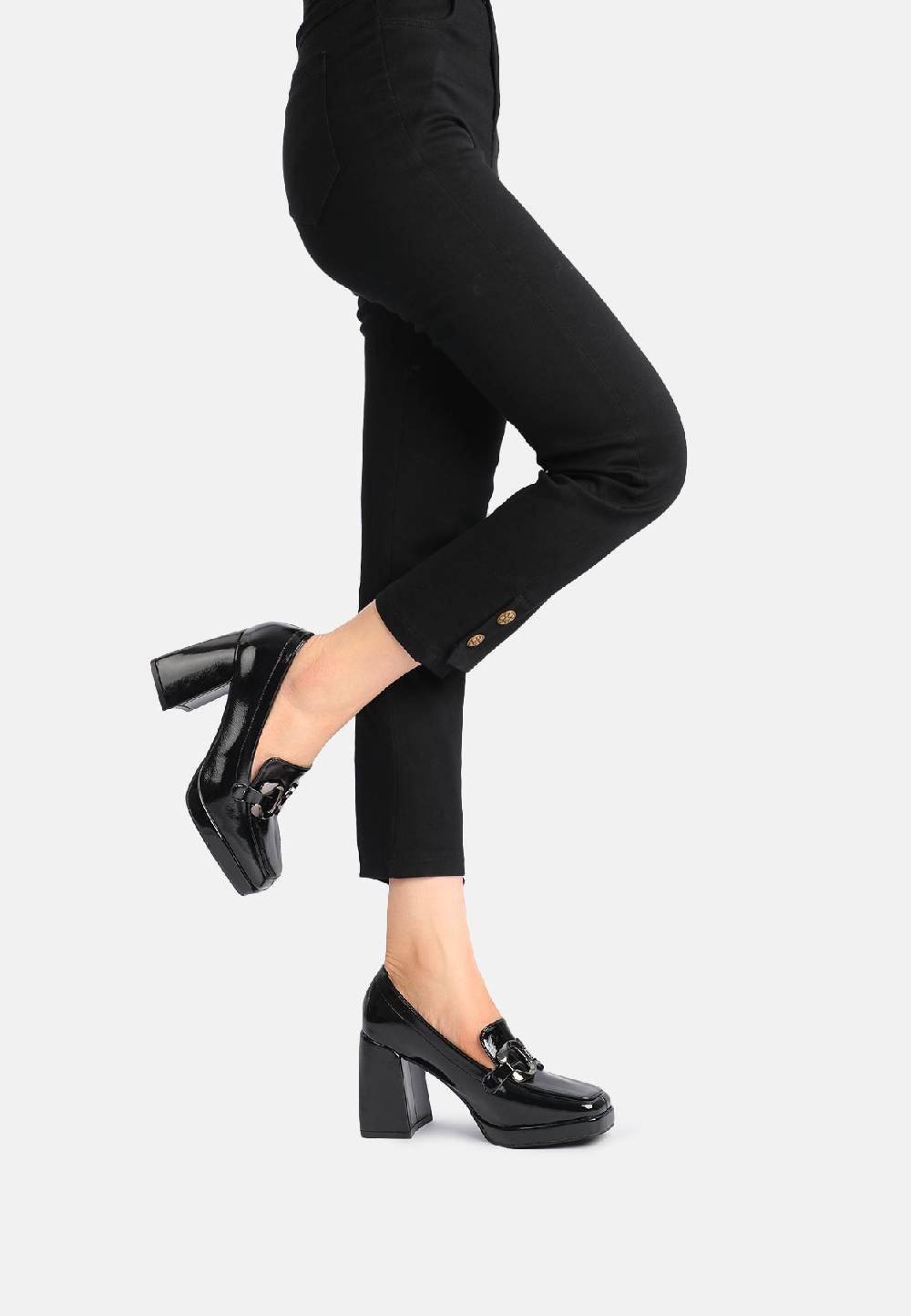 Queen Helena Mocassini con tacco ZM9530