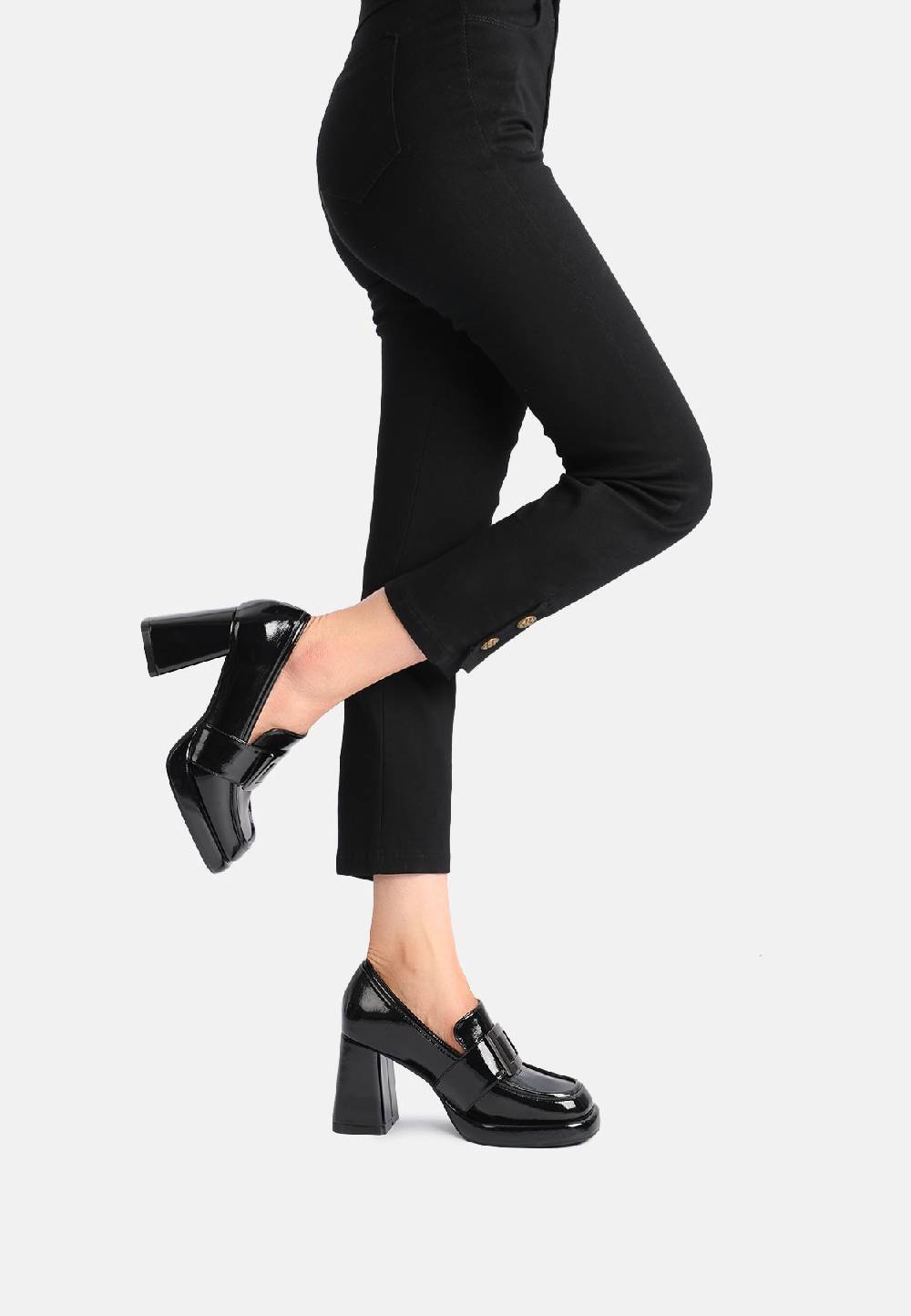 Queen Helena Mocassini con tacco ZM9549