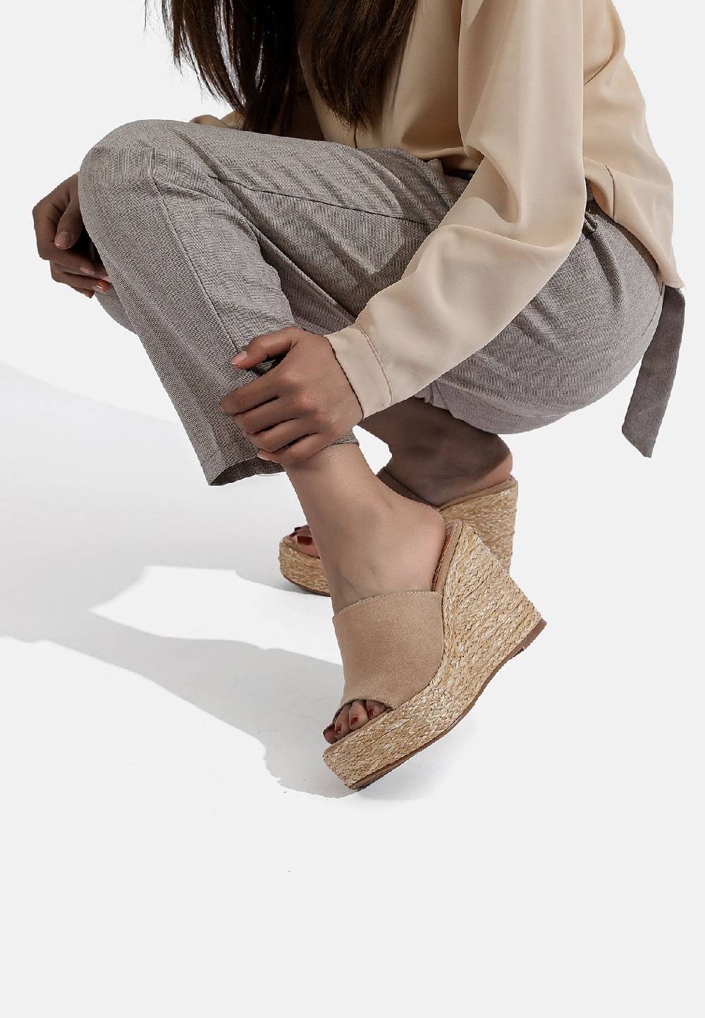 Queen Helena Sandali - Zeppa - ZM9444C