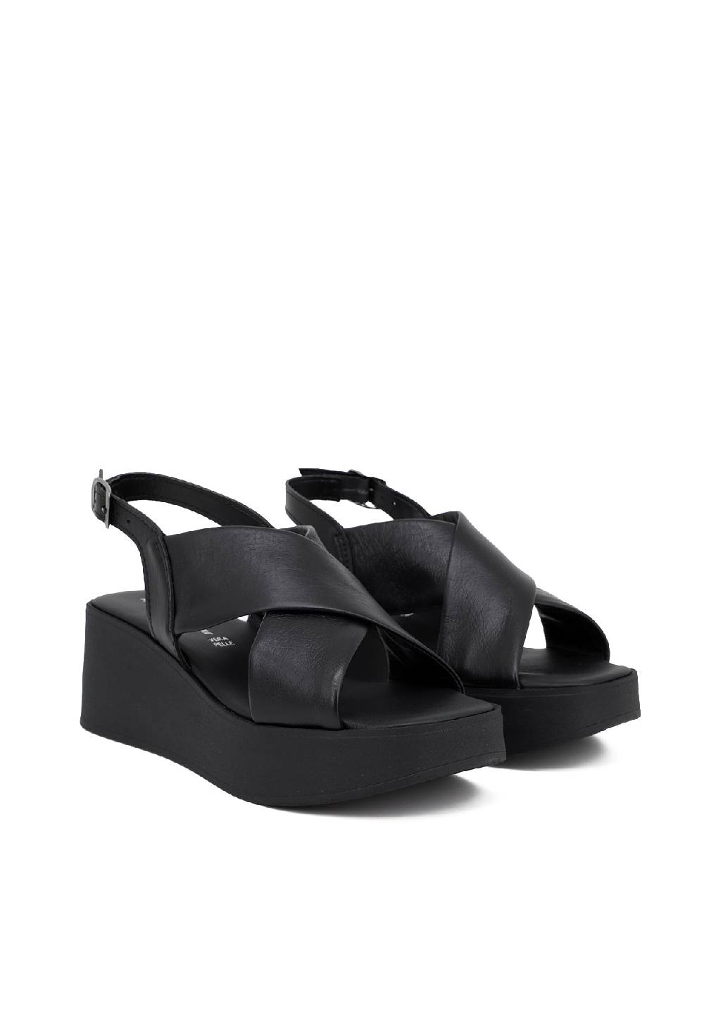 Queen Helena Sandali - Zeppe - Vera Pelle 15234