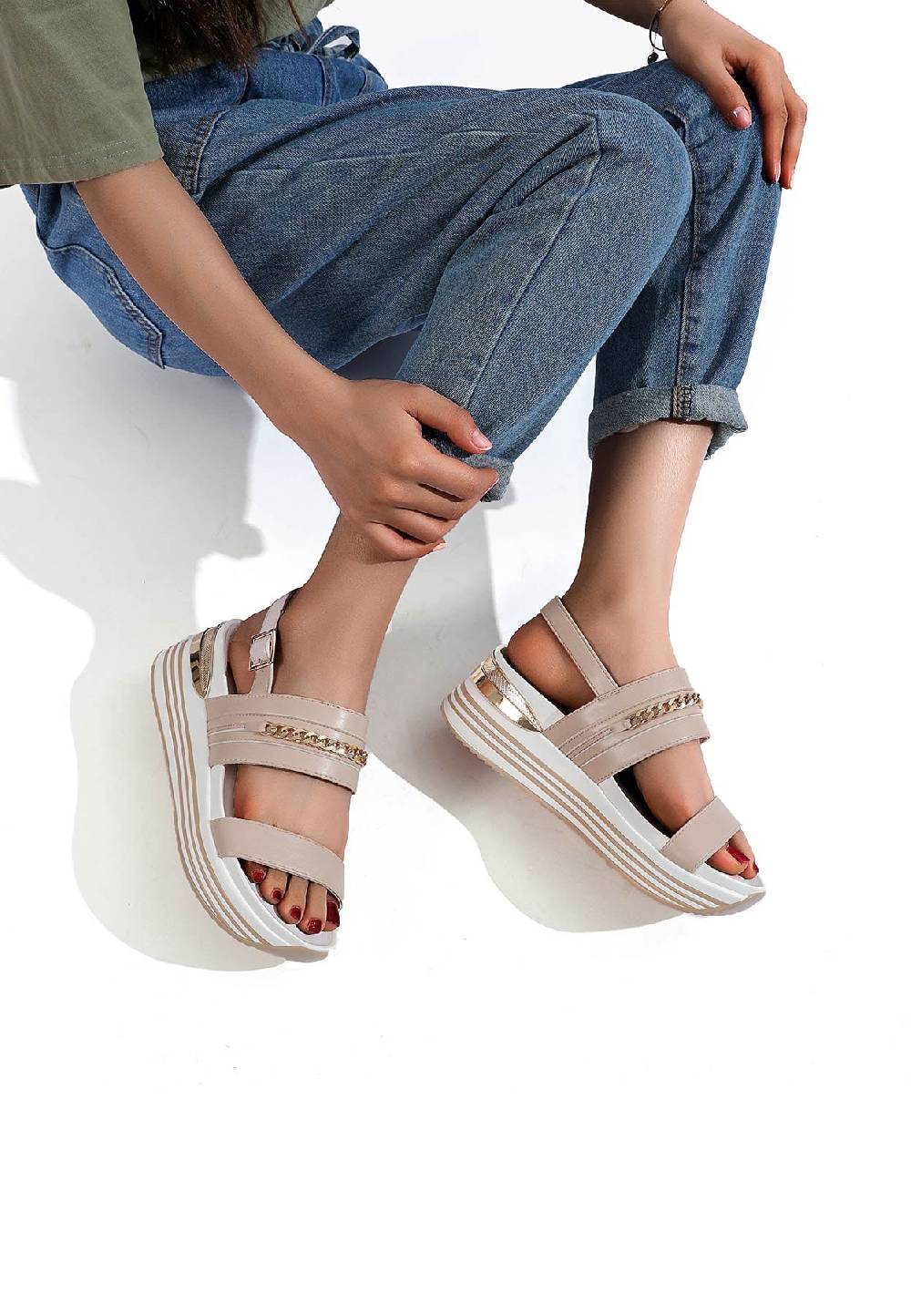 Queen Helena Sandali - Zeppe - X28-203