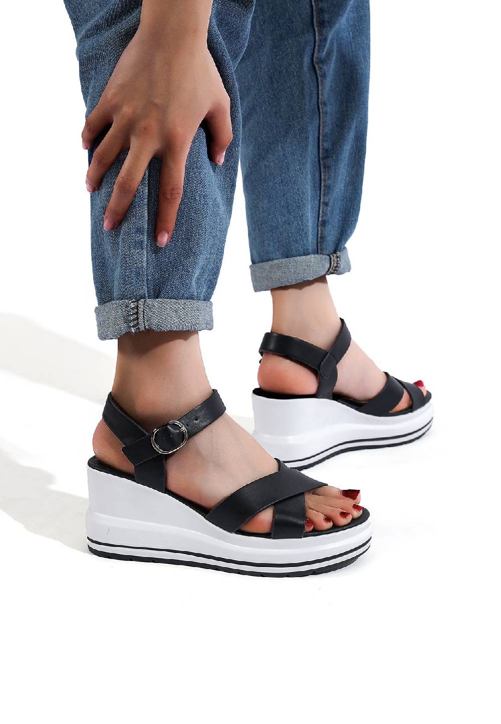 Queen Helena Sandali - Zeppe - X28-213