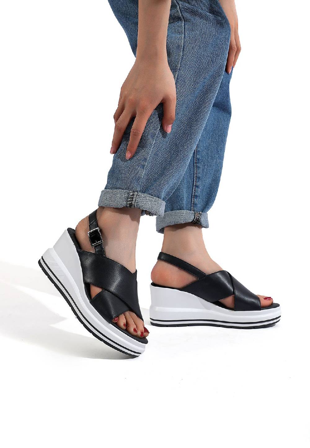 Queen Helena Sandali - Zeppe - X28-216