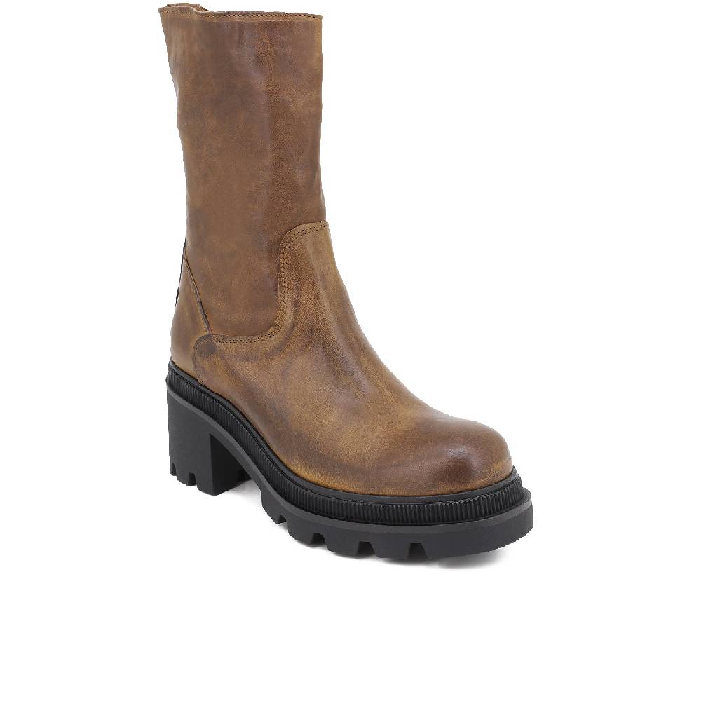 Queen Helena Stivaletti - F177 - Vera Pelle