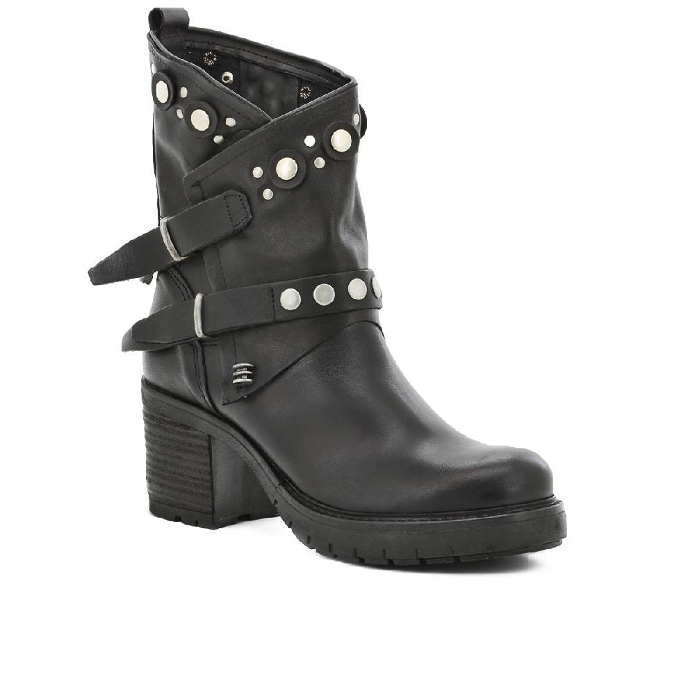 Queen Helena Stivaletti - F34 - Vera Pelle