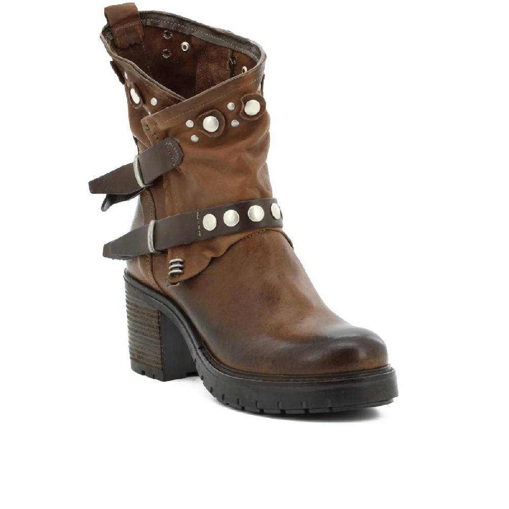 Queen Helena Stivaletti - F34 - Vera Pelle