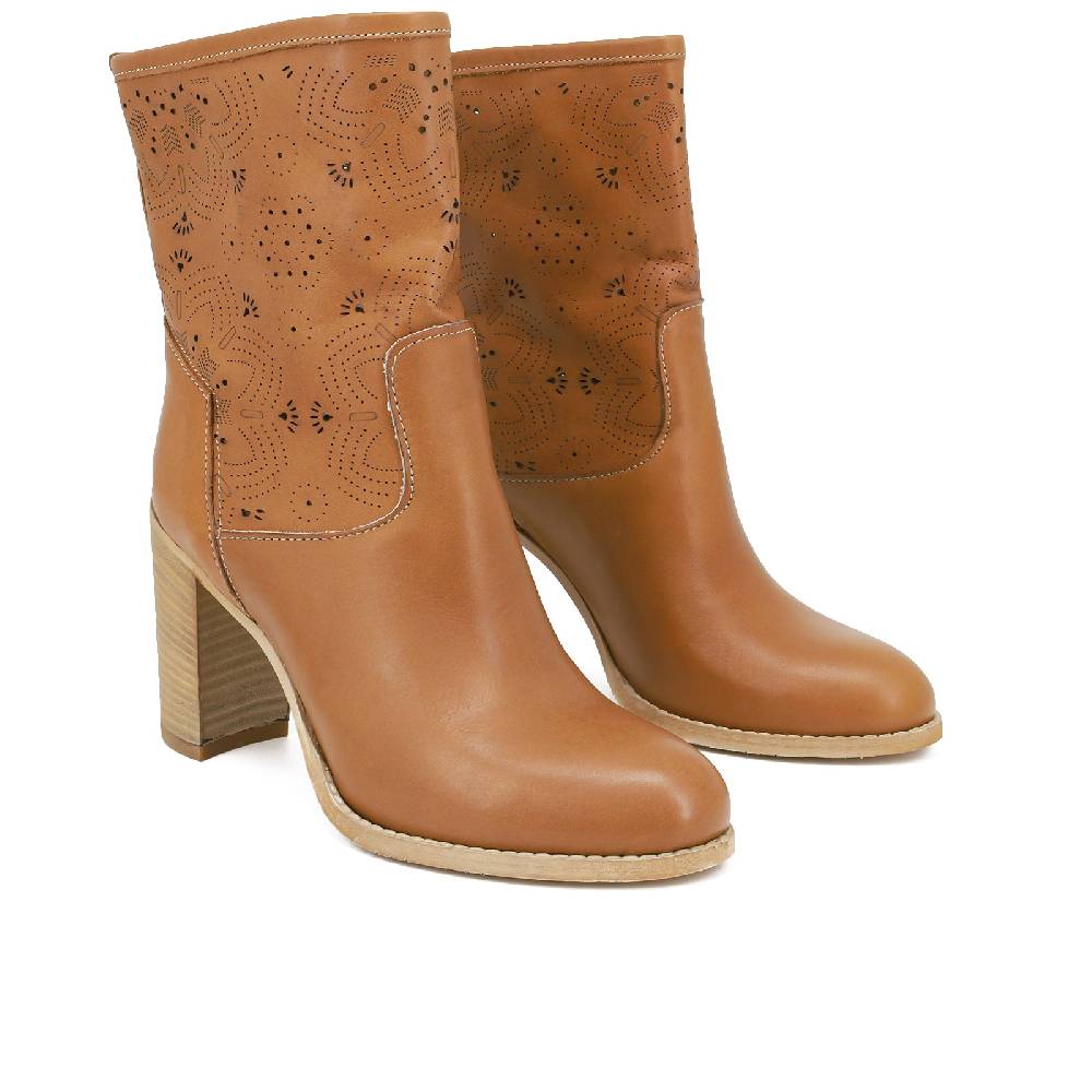 Queen Helena Stivaletti - GABRI 100-FIORE - Vera Pelle