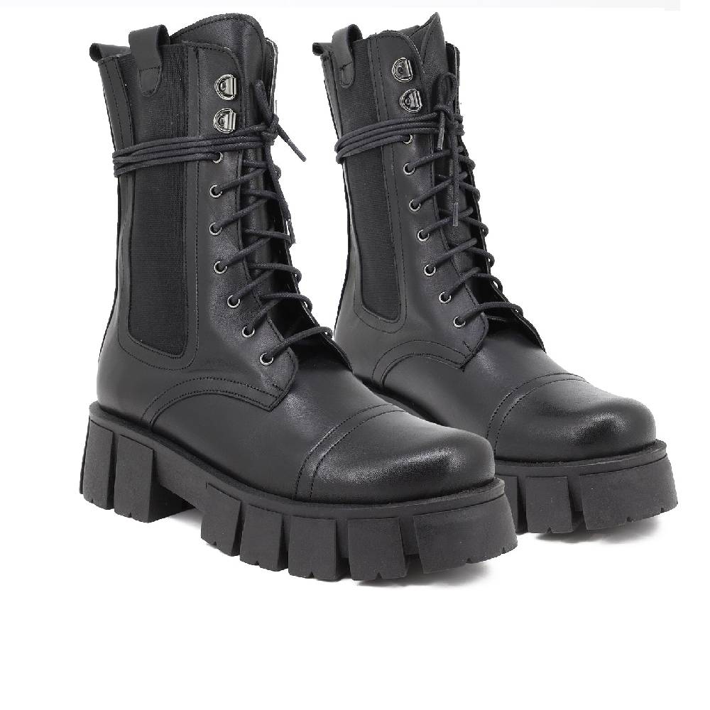 Queen Helena Stivaletti - H133 - Vera Pelle