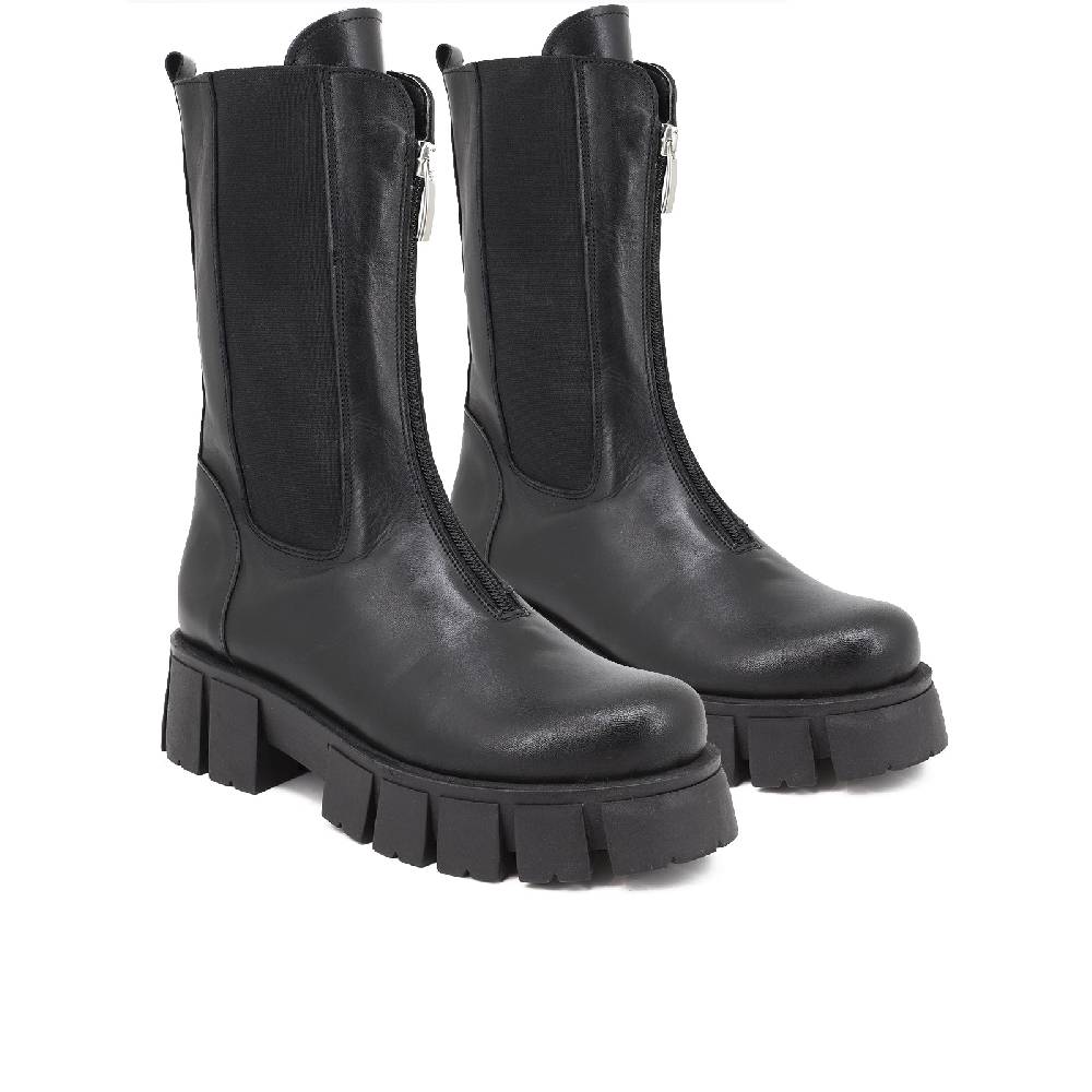 Queen Helena Stivaletti - H82 - Vera Pelle