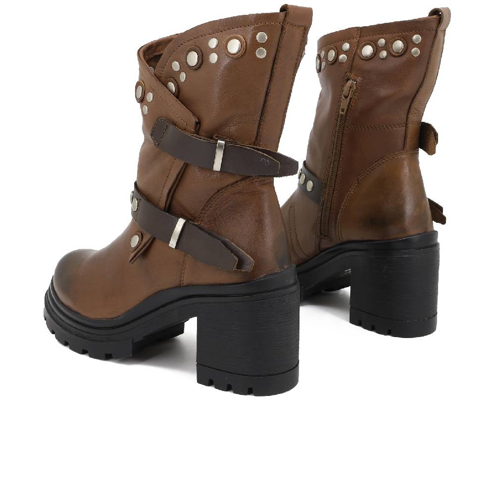 Queen Helena Stivaletti - QH21_S-80 - Vera Pelle