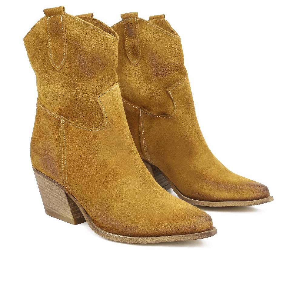 Queen Helena Stivaletti Texani - MARA 120 - Vera Pelle