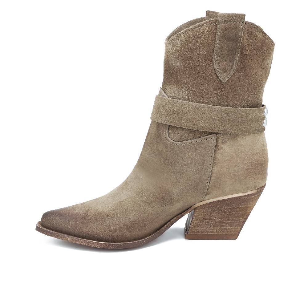 Queen Helena Stivaletti Texani - MARA 122 - Vera Pelle