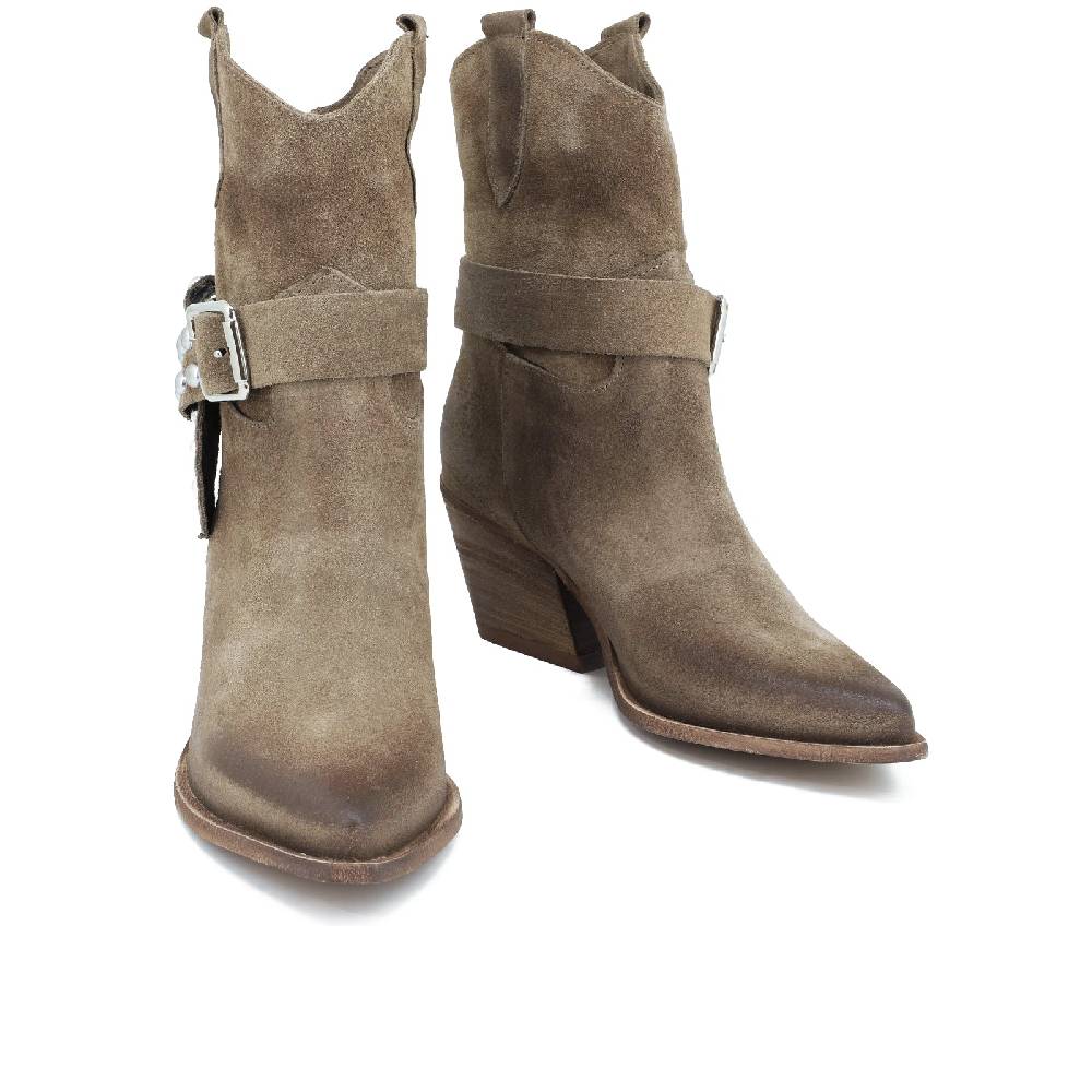 Queen Helena Stivaletti Texani - MARA 122 - Vera Pelle