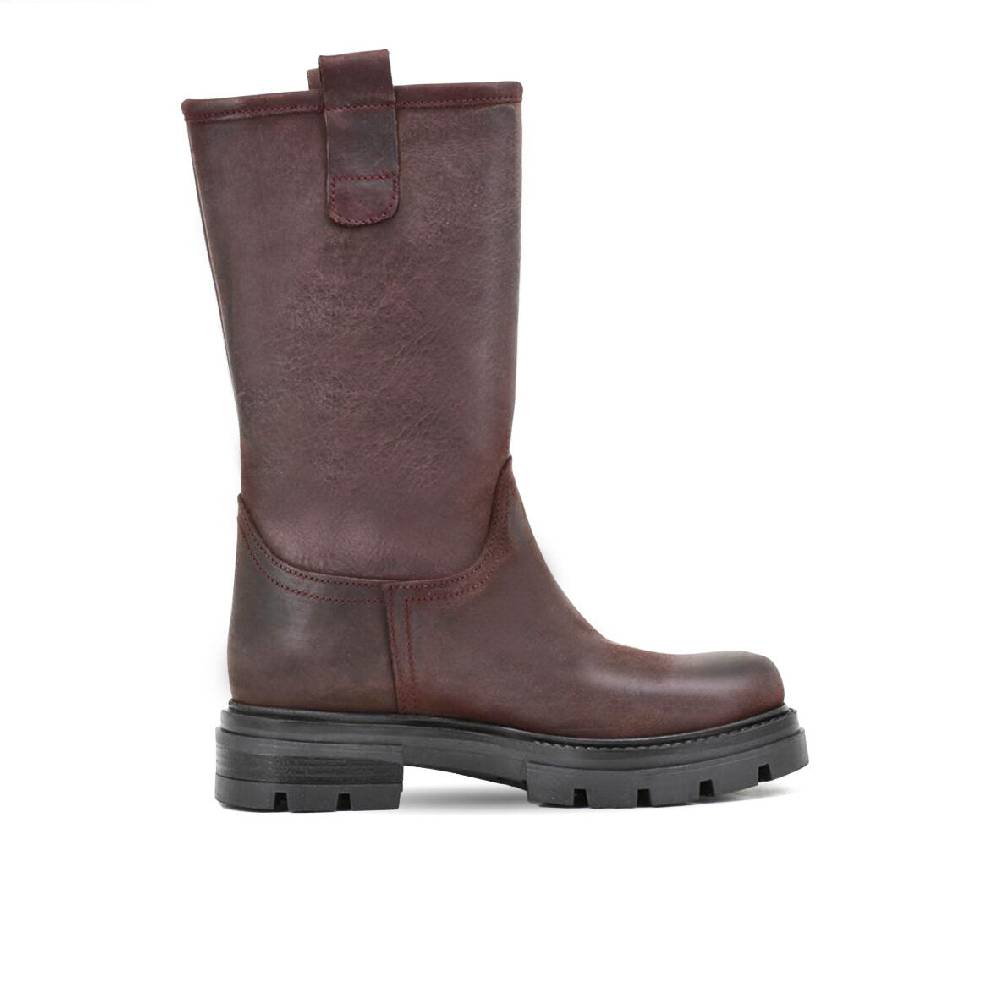 Queen Helena Stivali - F14 - Vera Pelle