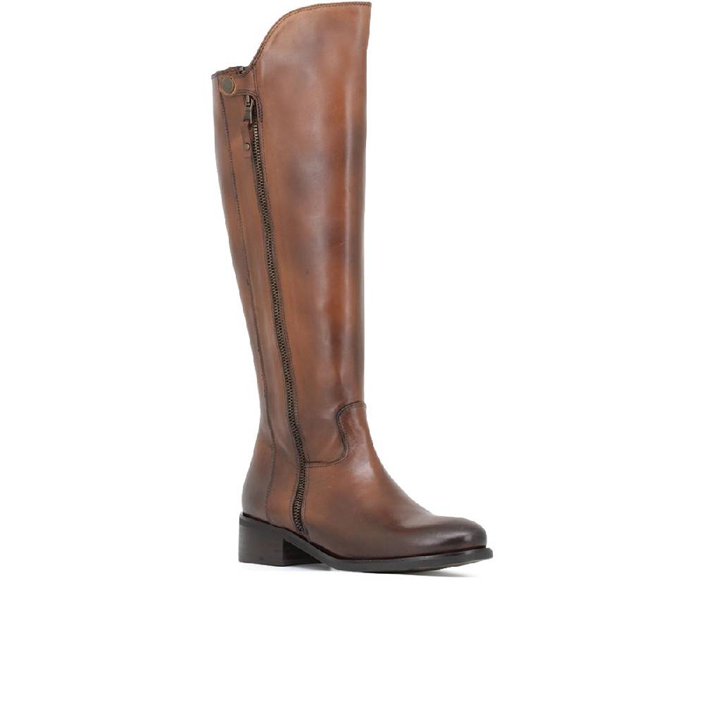 Queen Helena Stivali - K15A - Vera Pelle