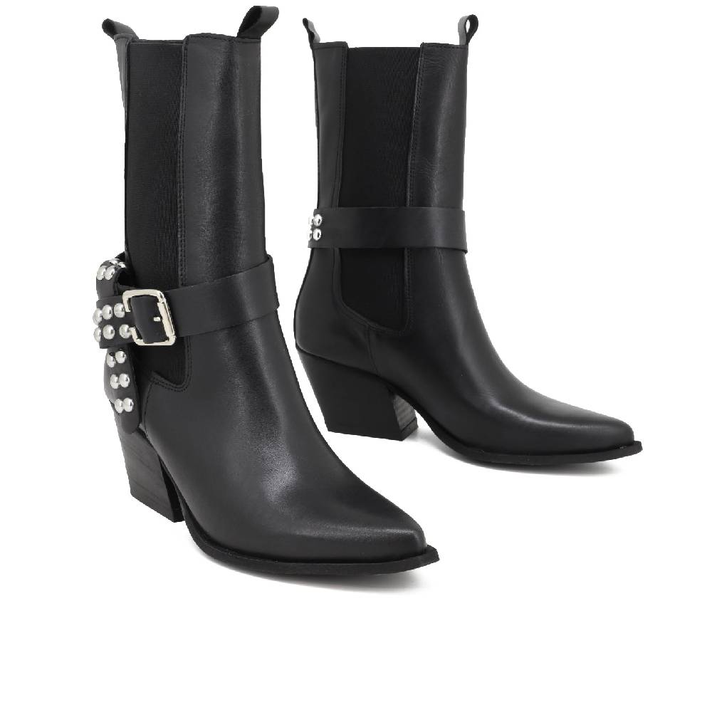 Queen Helena Stivali Texani - MARA 180 - Vera Pelle