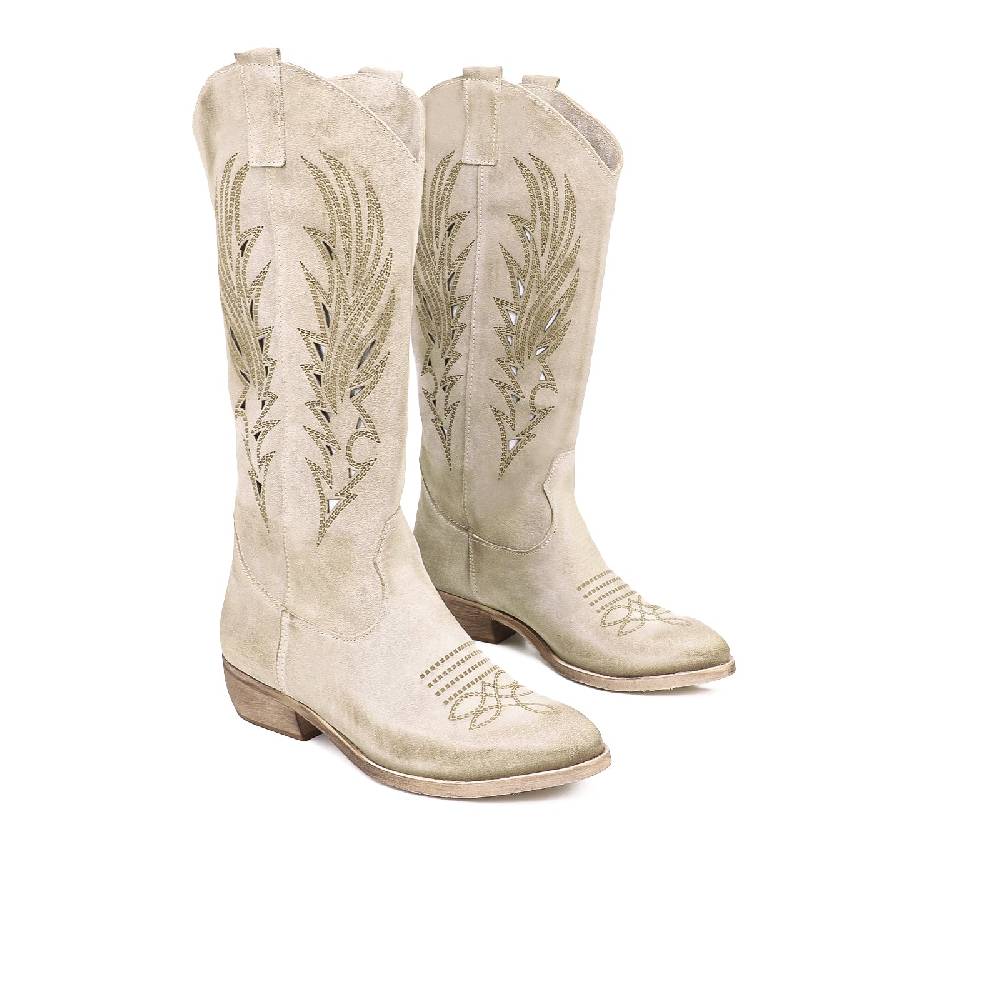 Queen Helena Stivali Texani - TEX 108 - Vera Pelle