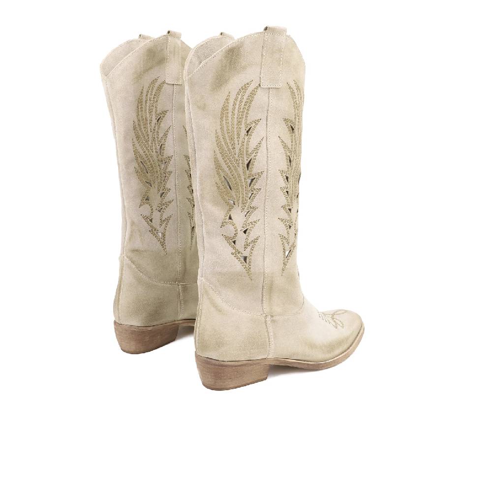 Queen Helena Stivali Texani - TEX 108 - Vera Pelle