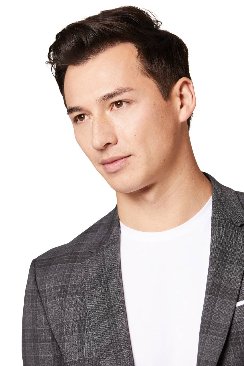 Digel Move Abito A Quadri Extra Slim Fit Digel Move