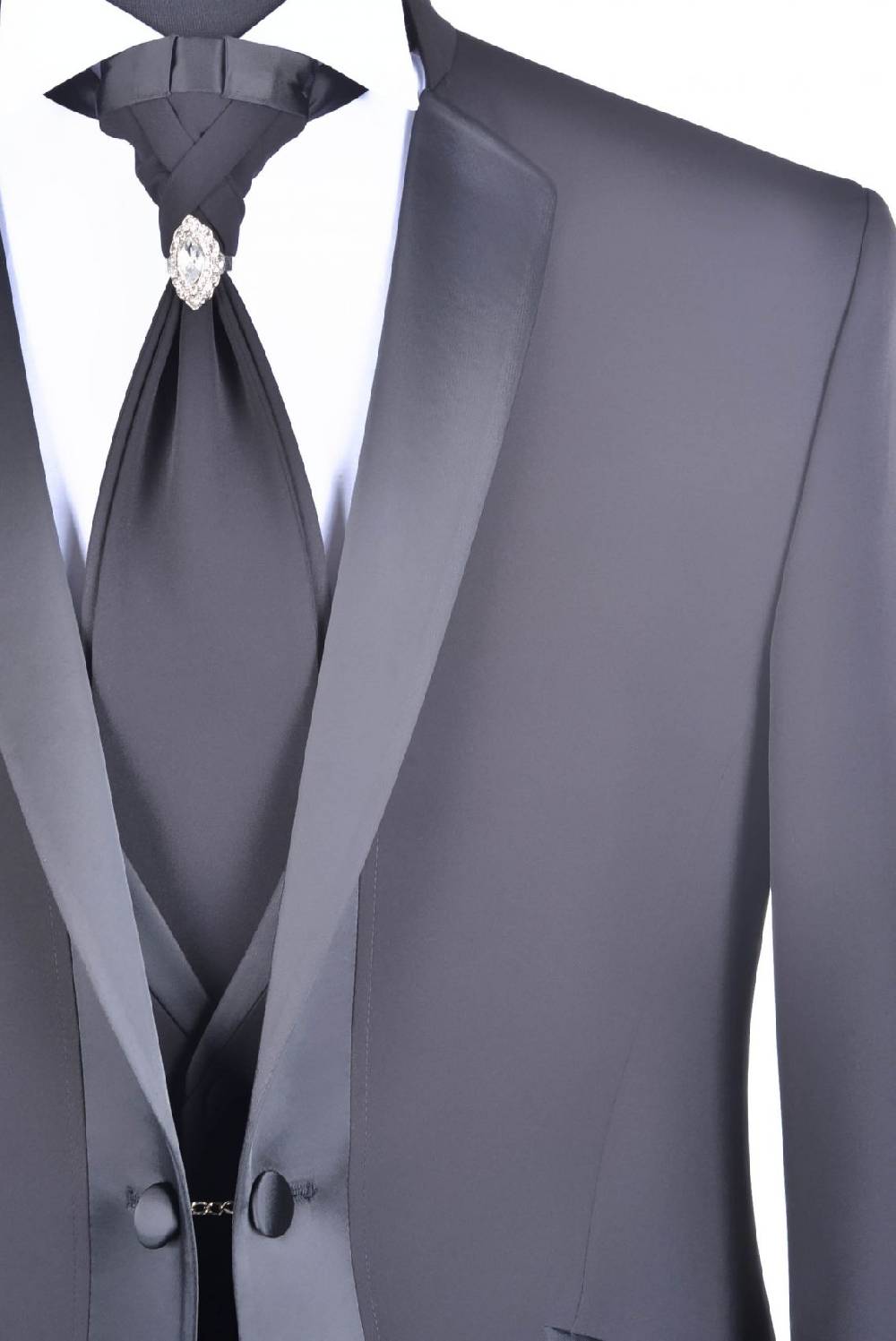 Baggi Abito Alla Coreana Da Sposo Nero Baggi Cerimonia