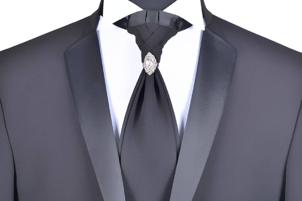 Baggi Abito Alla Coreana Da Sposo Nero Baggi Cerimonia