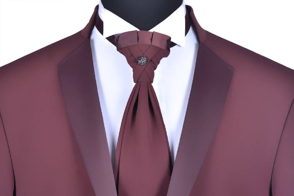 Baggi Abito Alla Coreana Da Sposo Rosa Borgogna Baggi Cerimonia