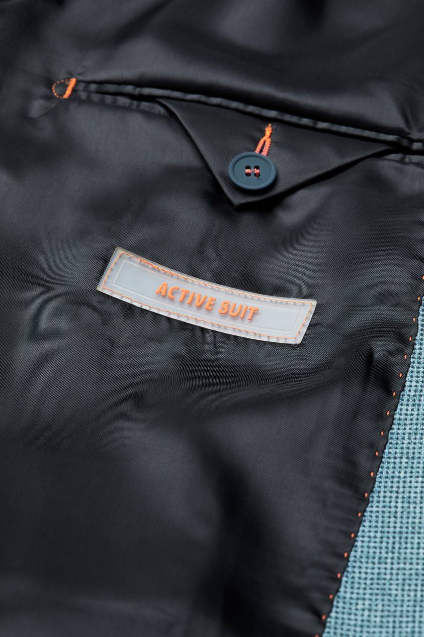 Digel Move Abito Azzurro Digel Slim Fit Jersey Stretch