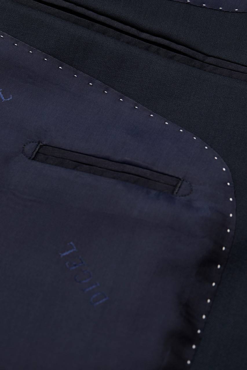 Digel Abito Blu Digel Drop Sei Modern Fit In Lana Cerruti Super 110's