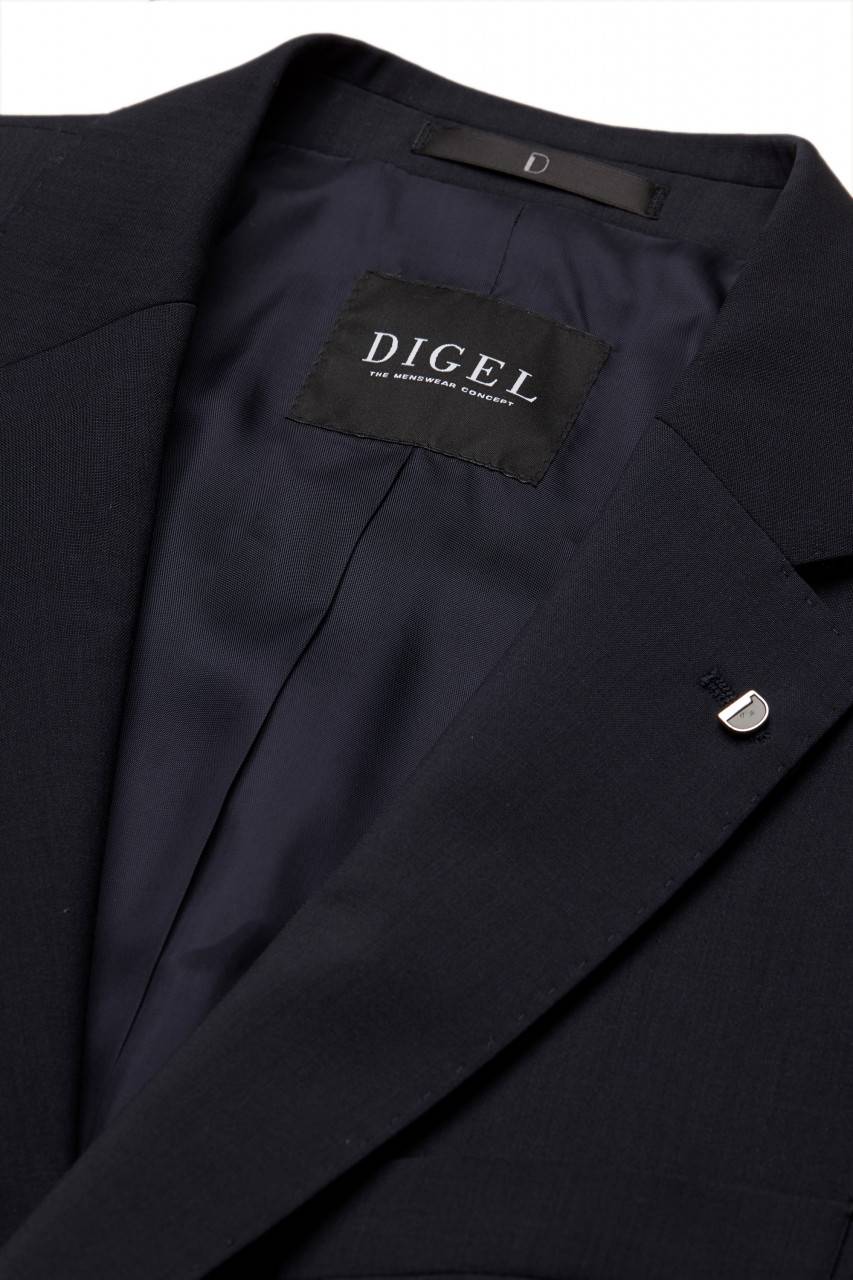 Digel Abito Blu Digel In Fresco Lana Marzotto Drop Sei Modern Fit