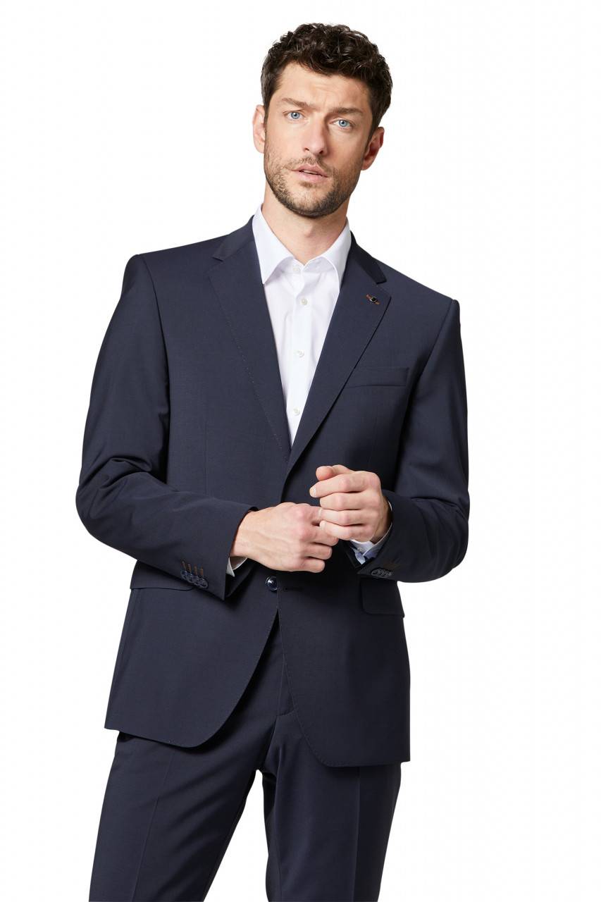 Digel Abito blu digel in lana stretch easywool modern fit