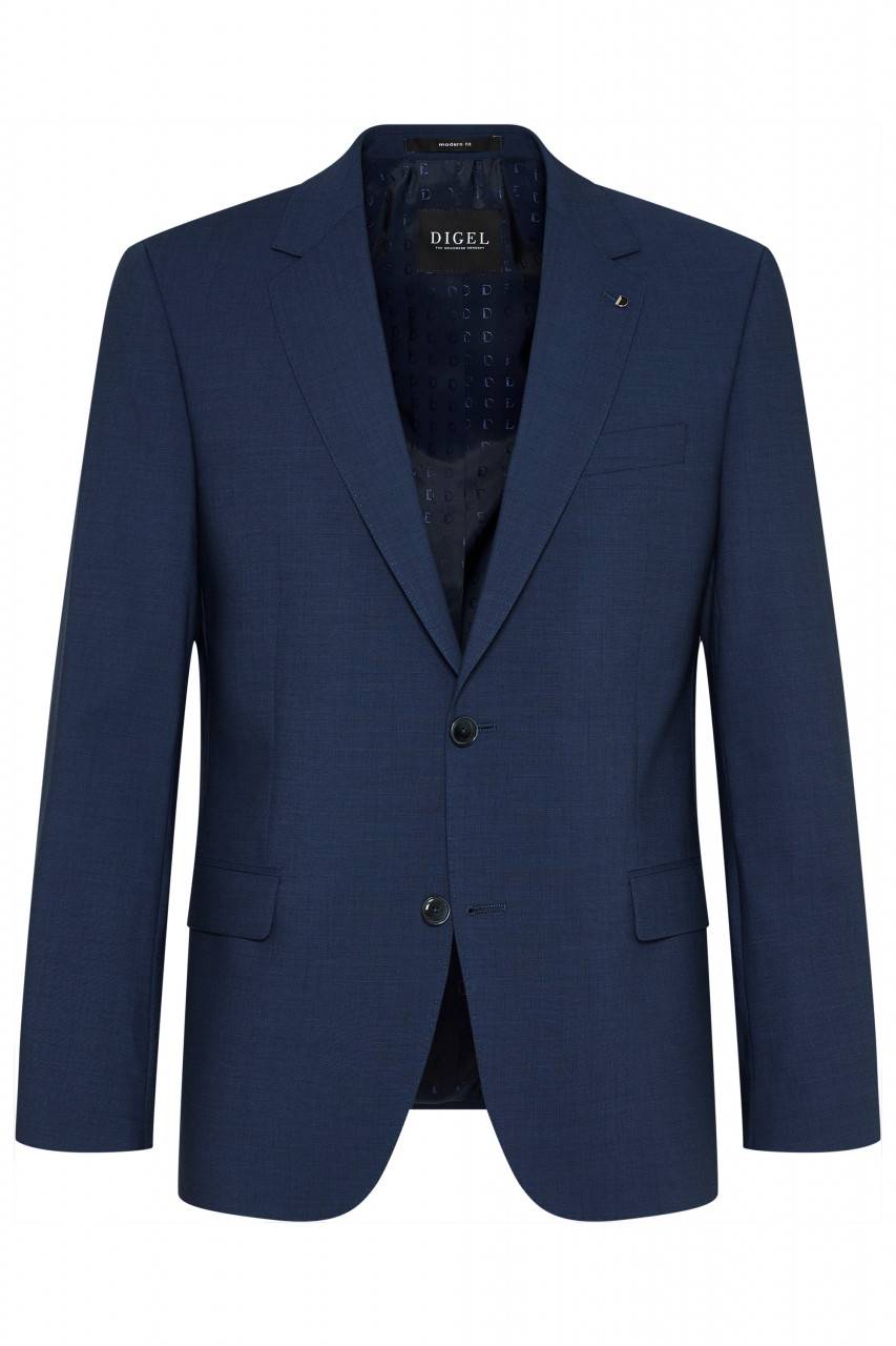 Digel Abito blu digel lana stretch marzotto drop quattro corto