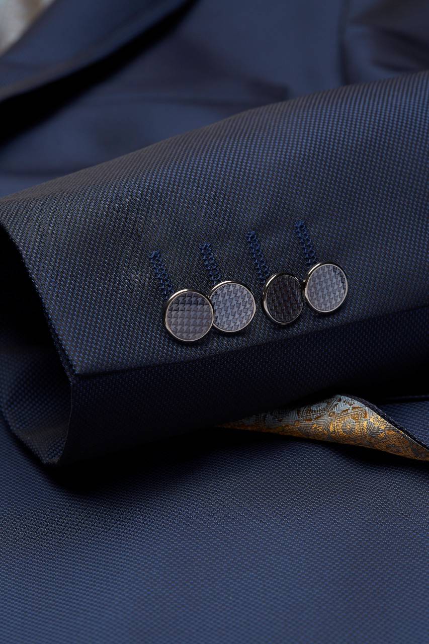 Digel Abito Blu Elegante Drop Quattro Digel Ceremony Completo Con Gilet