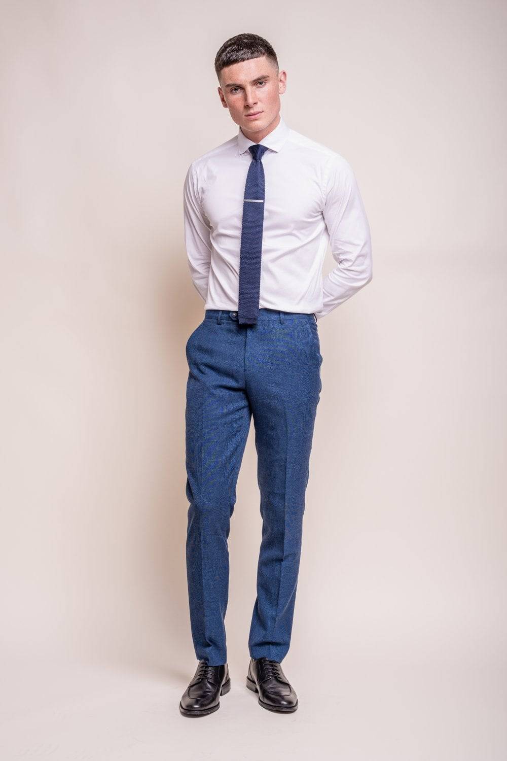 House Of Cavani Abito Blu House Of Cavani Semi Foderato Stretch Modern Fit