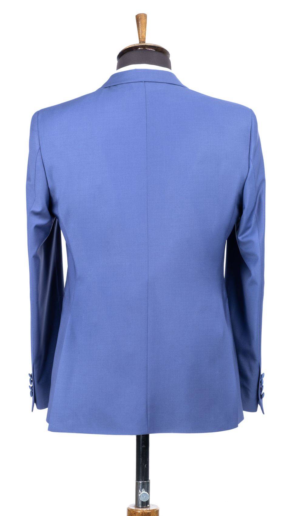 Baggi Abito Blu Marine Da Sposo Con Collo A Scialle