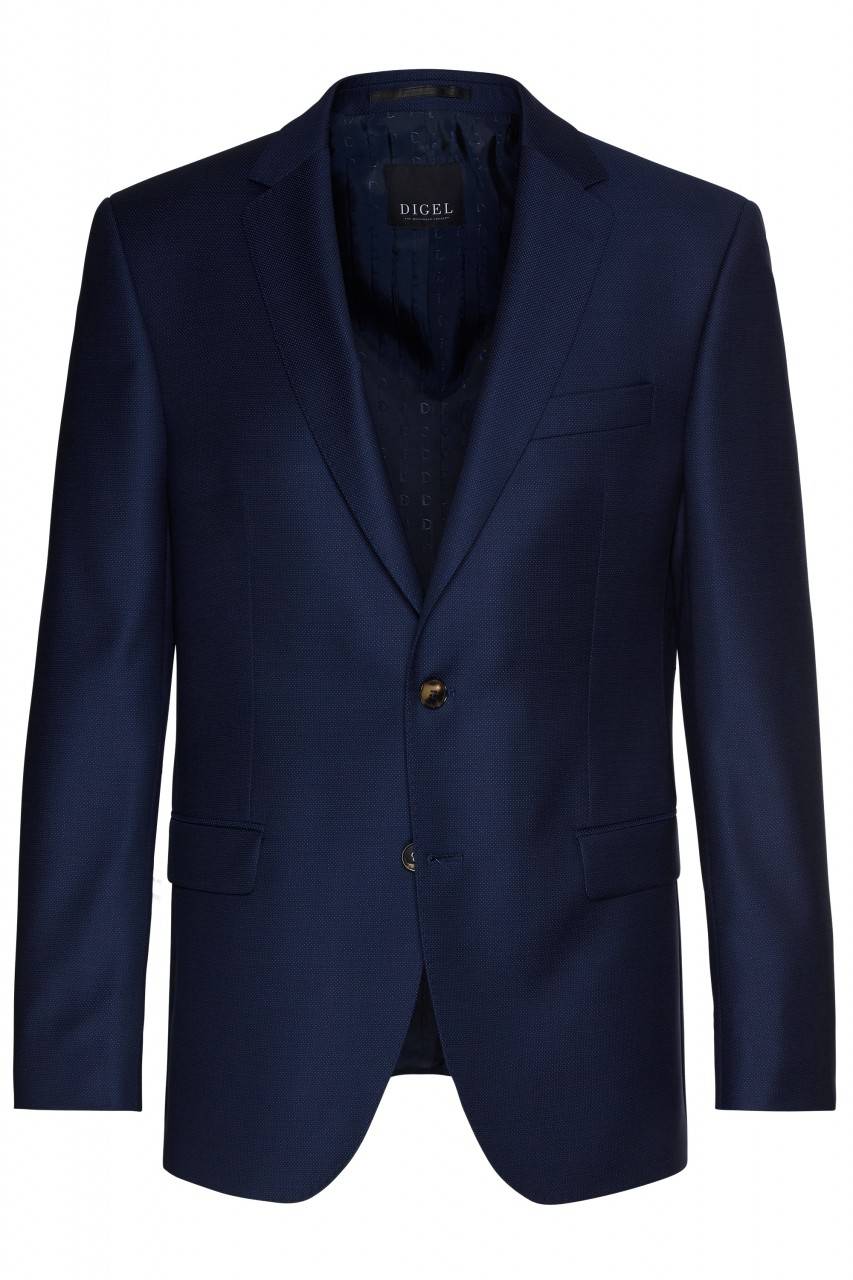 Digel Abito blu marine digel drop quattro corto tessuto reda 110's