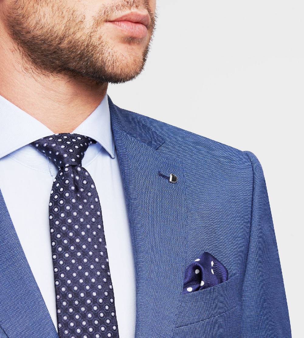 Digel Abito Blu Marine Digel Drop Sei Modern Fit Pura Lana Reda