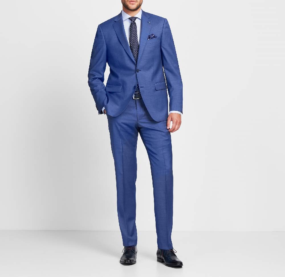 Digel Abito Blu Marine Digel Drop Sei Modern Fit Pura Lana Reda